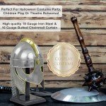 Battle Ready Viking Vendel Helm with Chainmail