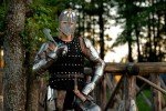 Battle Ready Viking Vendel Helm with Chainmail