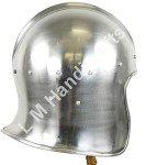 Medieval 18g Open Face Viking Helmet for Cosplay