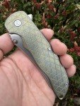 Grimsmo Norseman Stonewashed Titanium 154CM Knife