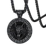 Norse Viking Wolf Pendant Necklace for Any Occasion