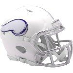 Minnesota Vikings 2024 On-Field Mini Football Helmet