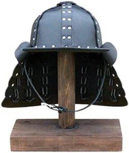 Black Leather Viking Samurai Armor for Cosplay