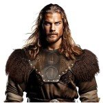 Viking Leather Chest Armor for LARP Cosplay