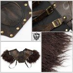 Viking Leather Chest Armor for LARP Cosplay