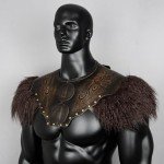 Viking Leather Chest Armor for LARP Cosplay