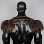 Viking Leather Chest Armor for LARP Cosplay