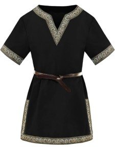 Kids Viking Knight Tunic Costume 4-12 Years