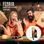 Fenrir Viking War Blowing Horn 18 Inch | Authentic Ox Horn Battle Trumpet With Leather Strap | Norse Medieval Style | Home Decor Accessories | Unique Gifts for Men | Jarl & Compass Finish