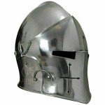 Medieval Knight Barbuta Helmet for Viking Fans
