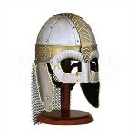 Viking Wolf Armor Chain Mail Helmet for Cosplay