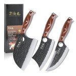 Hand Forged 3-Piece Viking Knife Set