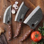 Hand Forged 3-Piece Viking Knife Set