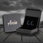 Celtic Hoop Cross Earrings for Men & Women