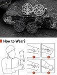 Viking Compass Cufflinks for Men – Norse Style