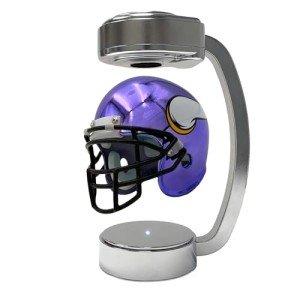Minnesota Vikings Mini Metallic Hover Helmet
