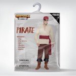 Men’s Viking Pirate Costume Set for Halloween