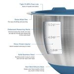 Viking Stainless Steel Mixing Bowl Set with Lids