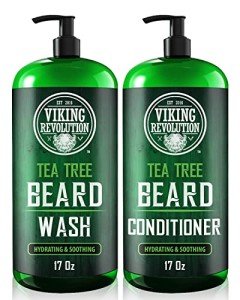 Viking Revolution Tea Tree Beard Wash & Conditioner