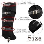 Men’s Viking Boot Covers for Cosplay & Costumes