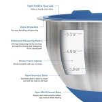 Viking Stainless Steel Mixing Bowl Set - 10 Pieces