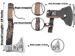 Hand Forged Viking Axe with Rosewood Shaft