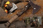 Hand Forged Viking Axe with Rosewood Shaft