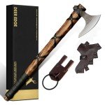 Ragnar Lothbrok Viking Bearded Axe with Sheath