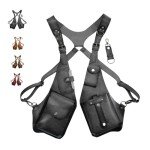 Norseman PU Leather Shoulder Holster for Cosplay