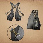 Norseman PU Leather Shoulder Holster for Cosplay