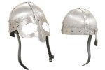 Einar Silver Viking Helmet - Queen Armour Edition