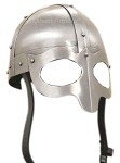 Einar Silver Viking Helmet - Queen Armour Edition