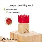 Viking Kubb Yard Game Set with Carrying Case