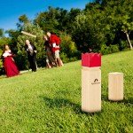 Viking Kubb Yard Game Set with Carrying Case