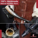 Norse Viking War Sounding Bull Horn