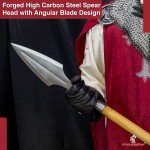 Hand Forged Medieval Style Predrilled Spear Heads