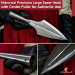 Hand Forged Medieval Style Predrilled Spear Heads