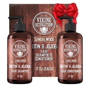 Viking Revolution Sandalwood Shampoo & Conditioner Set