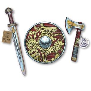 Norseman Medieval Playset: Sword, Shield & Axe
