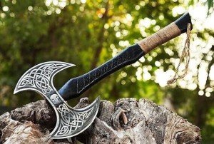 Custom Forged Carbon Steel Viking Tomahawk Axe