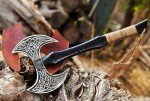 Custom Forged Carbon Steel Viking Tomahawk Axe