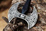 Custom Forged Carbon Steel Viking Tomahawk Axe