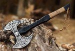 Custom Forged Carbon Steel Viking Tomahawk Axe