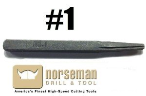 Norseman Viking Flat Square Screw Extractor E1