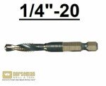 Norseman 1/4" Quick Release Drill and Tap Set