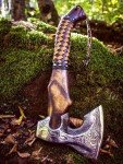 Set of 4 Hand-Forged Viking Battle Axes