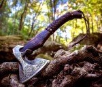 Set of 4 Hand-Forged Viking Battle Axes