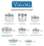 Norseman 13-Piece Stainless Steel Cookware Set