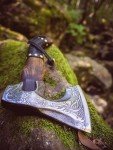 Hand-Forged Viking Axe for Axe Throwing