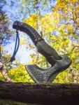 Hand-Forged Viking Axe for Axe Throwing